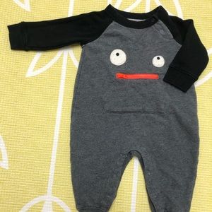 2 Baby GAP Monster Romper -6/12M